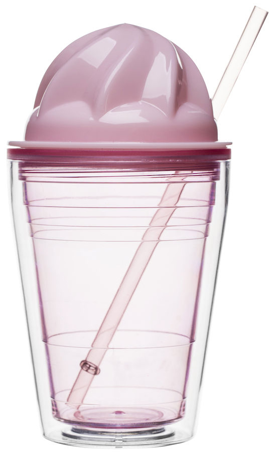 Sweet Milkshakemugg med sugrör från Sagaform